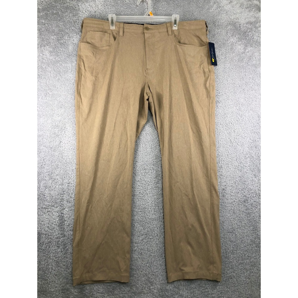 Jack Nicklaus Pants Men 40x30 Chinchilla NWT Golf Stretch Performance UPF 50